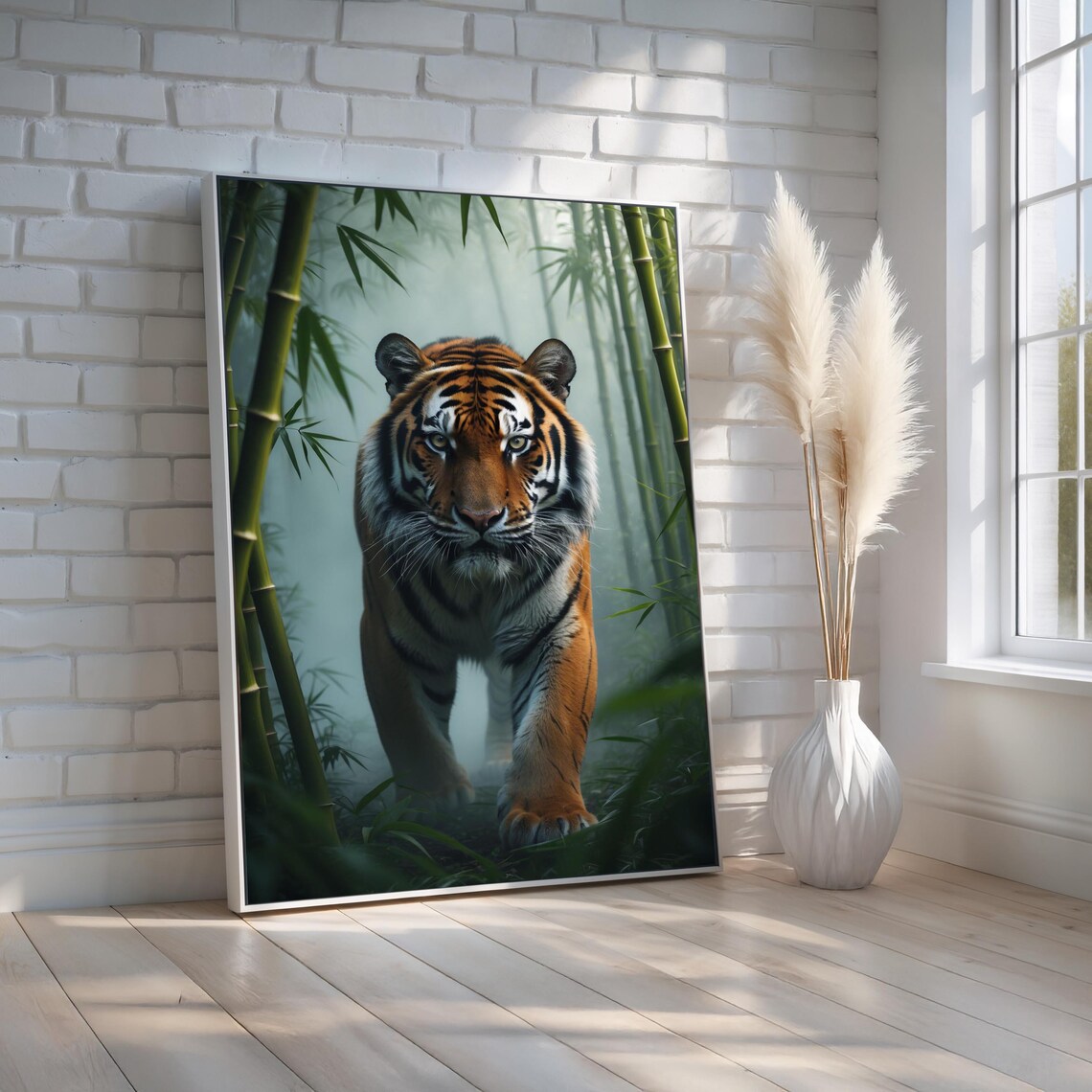 Tiger Majestic Jungle Predator Art Print