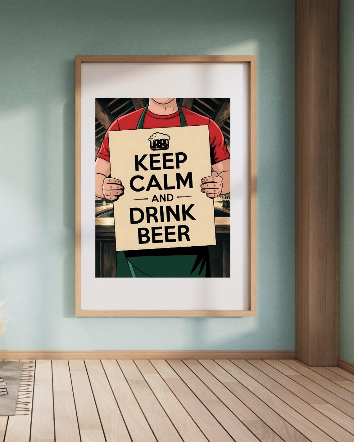 Beer Decor, Beer Humor Poster Print - Image 2