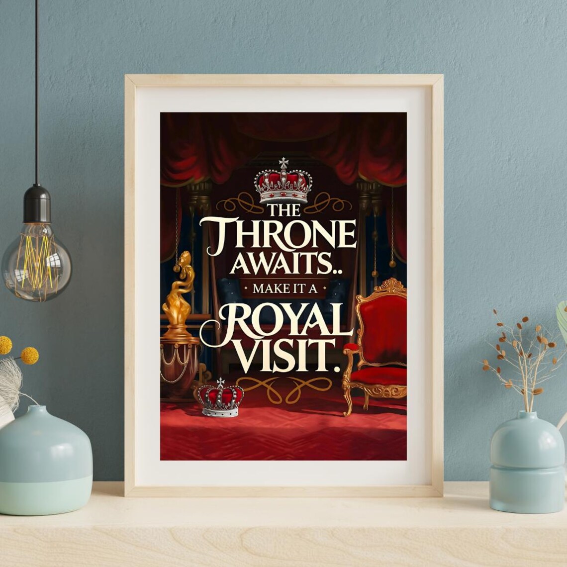 Funny Bathroom Decor, Toilet Humor Art Print - Image 2