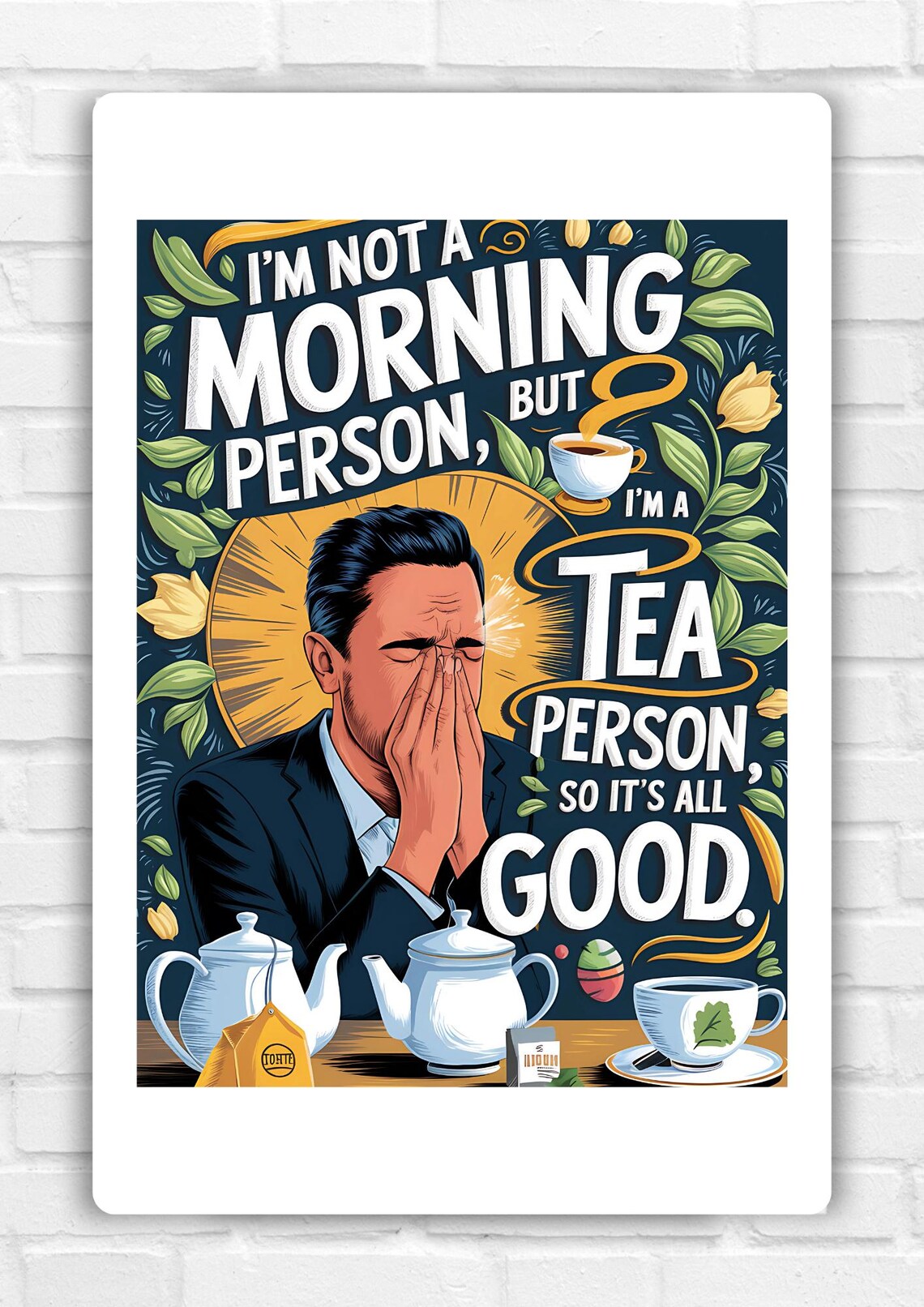 Tea Humor Tea Decor Art Print - Image 6