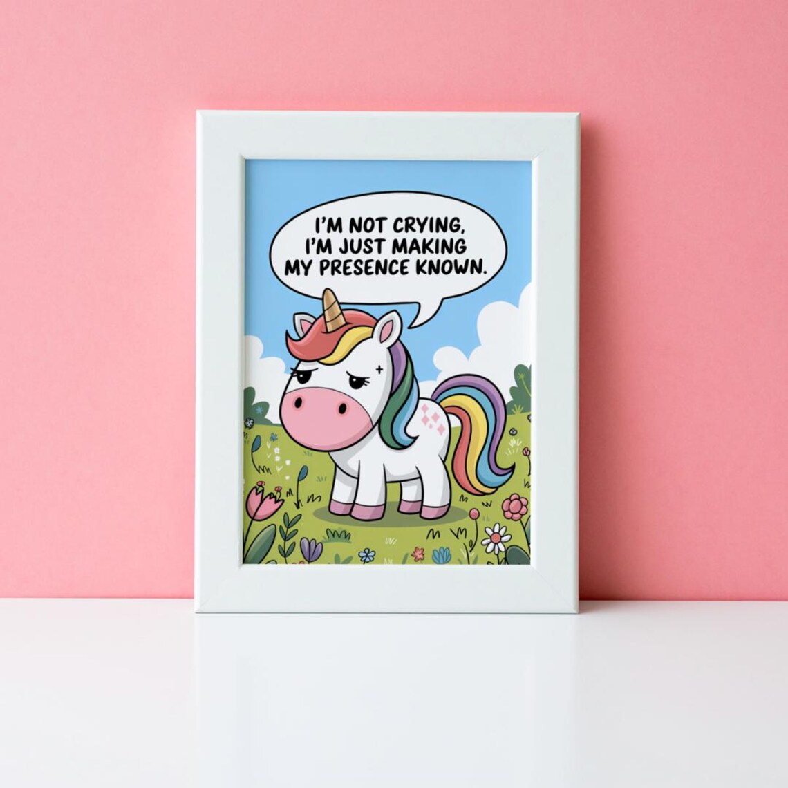 Funny Baby Nursery Art Print, New Parent Gift - Image 3