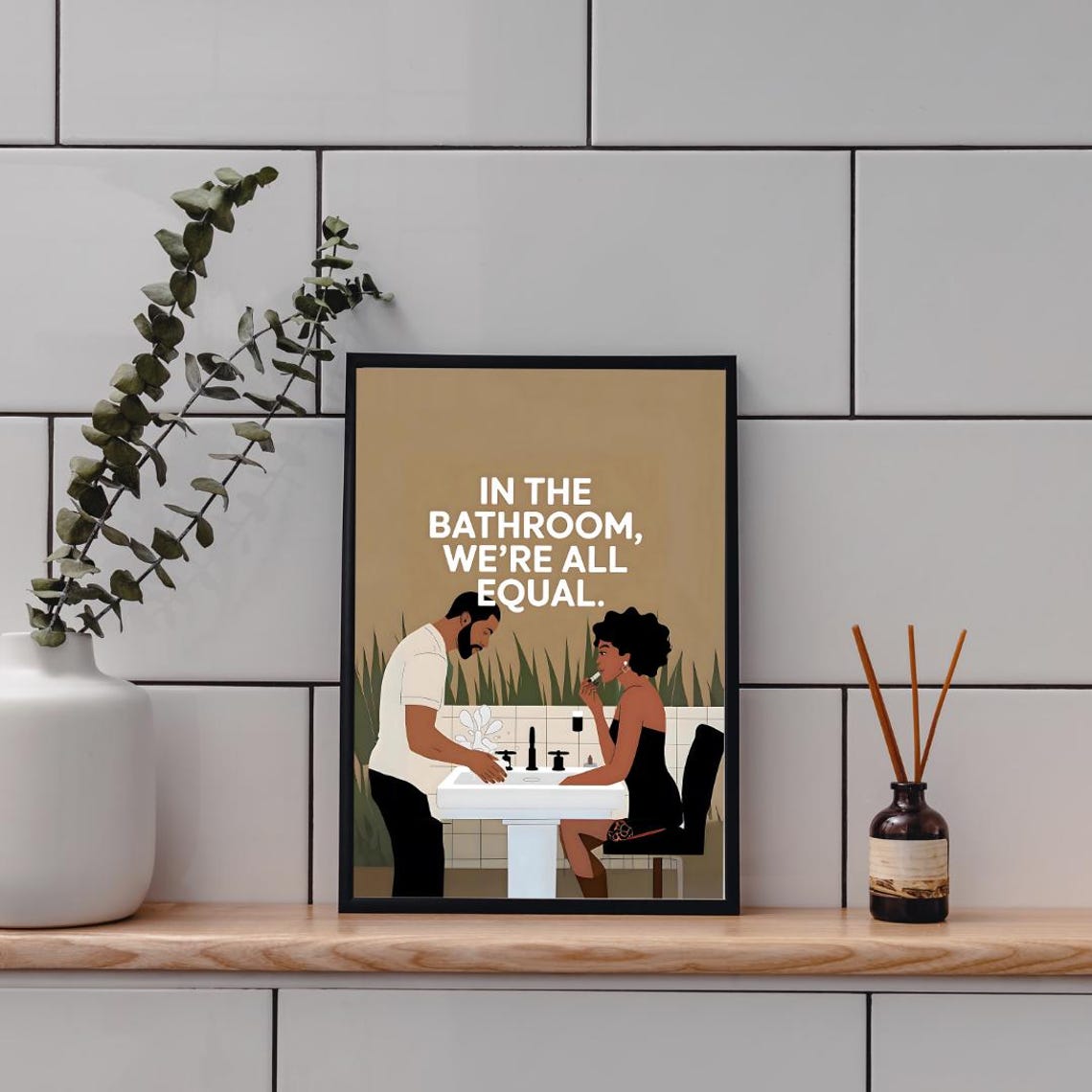 Funny Bathroom Toilet Humor Art Print - Image 5