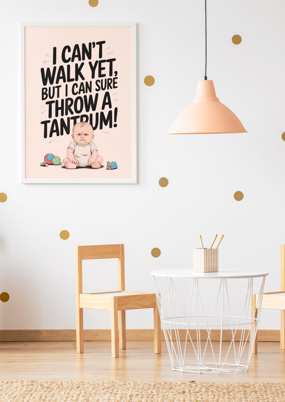 Baby Nursery Wall Art, Funny Nursery Artwork - Image 2