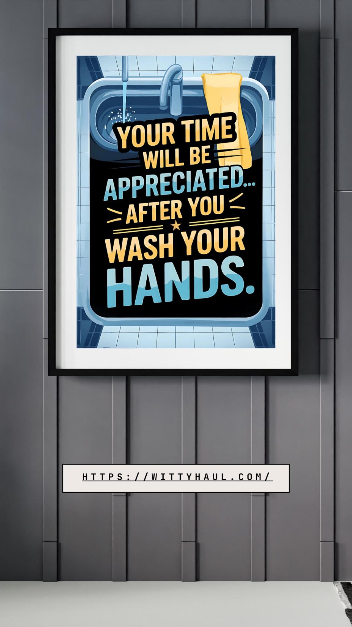 Funny Bathroom Toilet Humor Decor Art Print - Image 6
