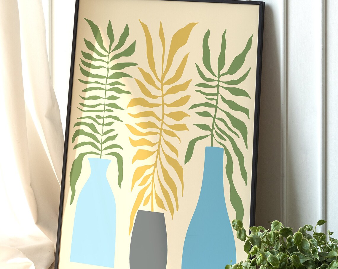 Botanical Minimal - Traditional Travel Poster