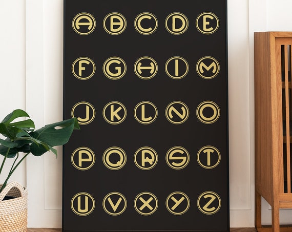 Typography Typography - Vintage Travel Poster