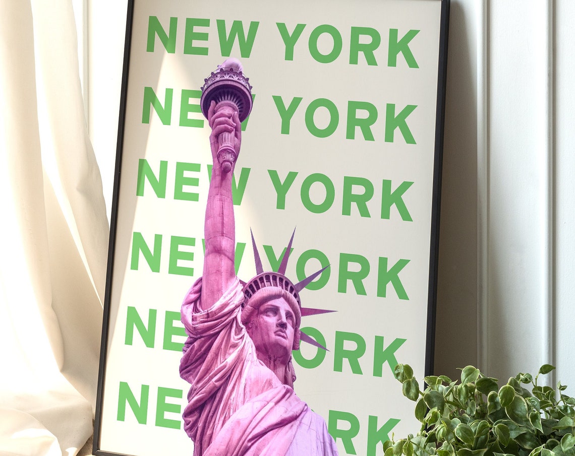 New York Classic City Travel Poster