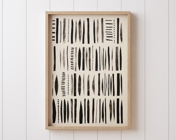 Neutral Abstract Art Print Modern Minimalist Art Black And Beige Abstract Print Neutral Art Abstract Art Neutral Wall Decor