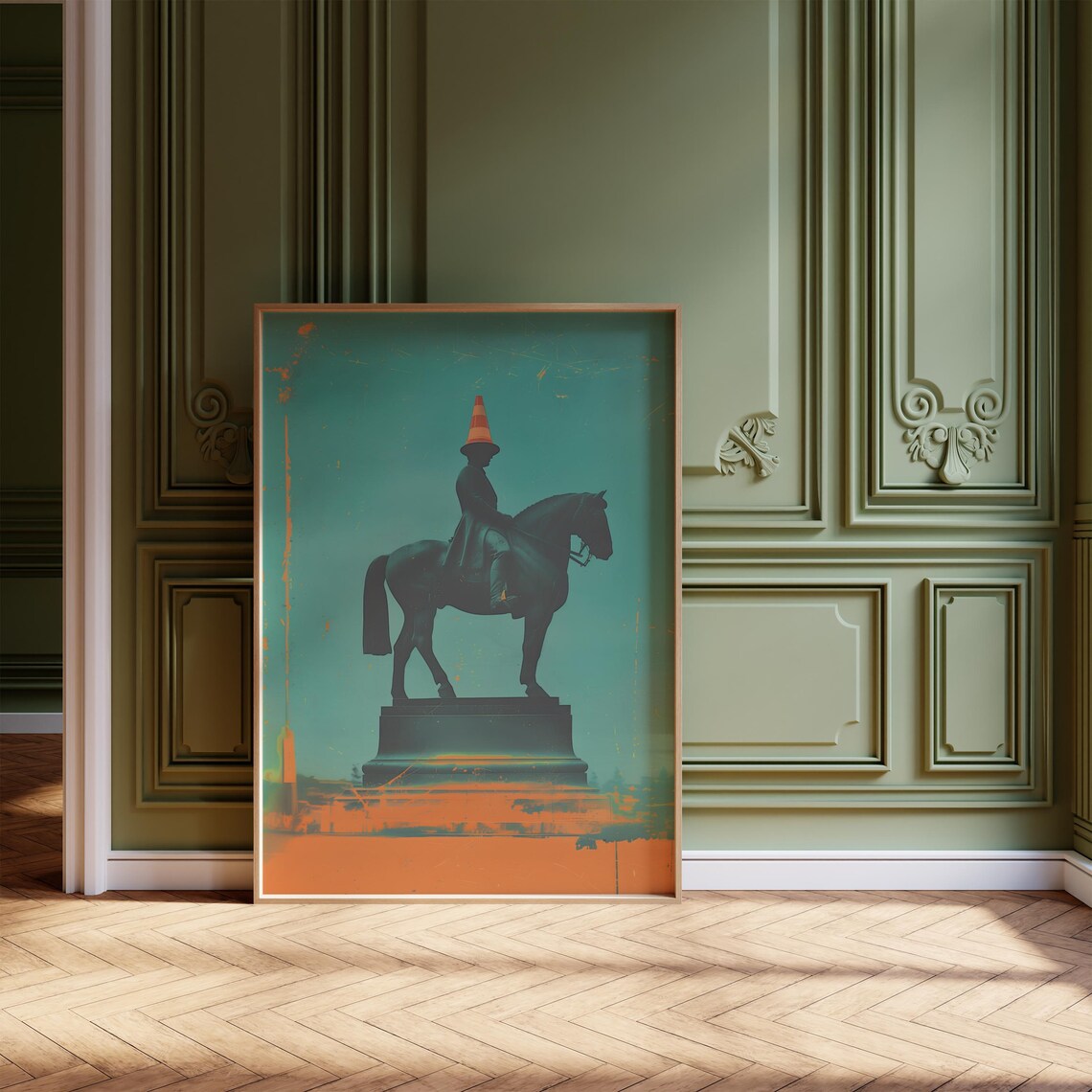 Duke Of Wellington Statue, Glasgow Travel Poster - Image 2
