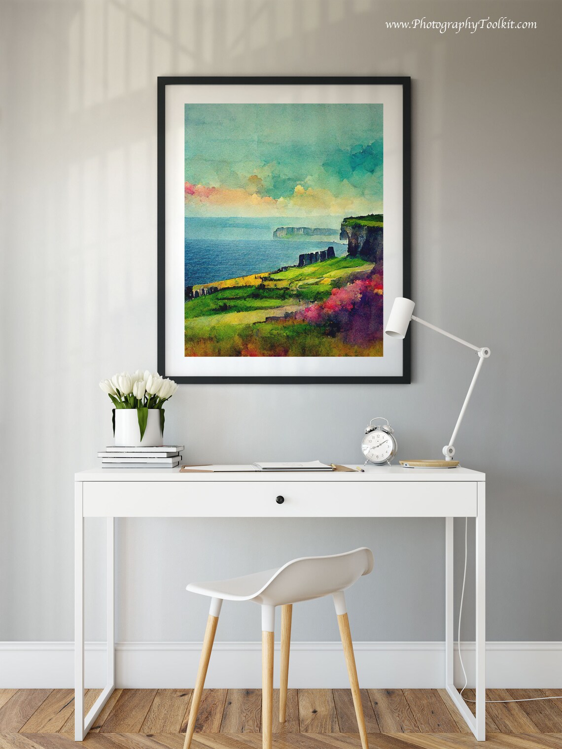 Cliffs Of Moher Travel Print, Ireland Landscape Poster - Image 2