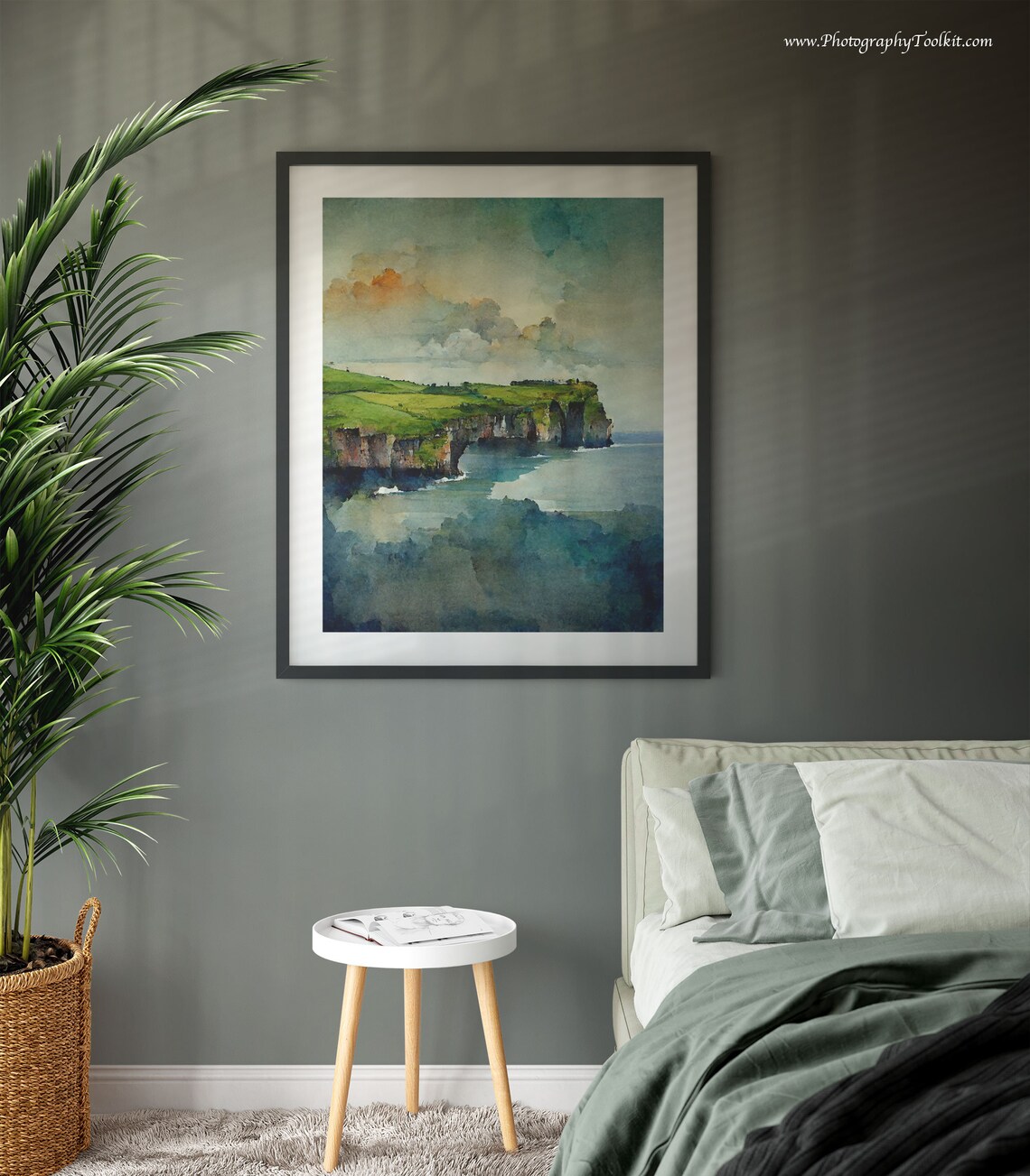 Cliffs Of Moher Travel Poster, Irish Landscape Print - Image 3