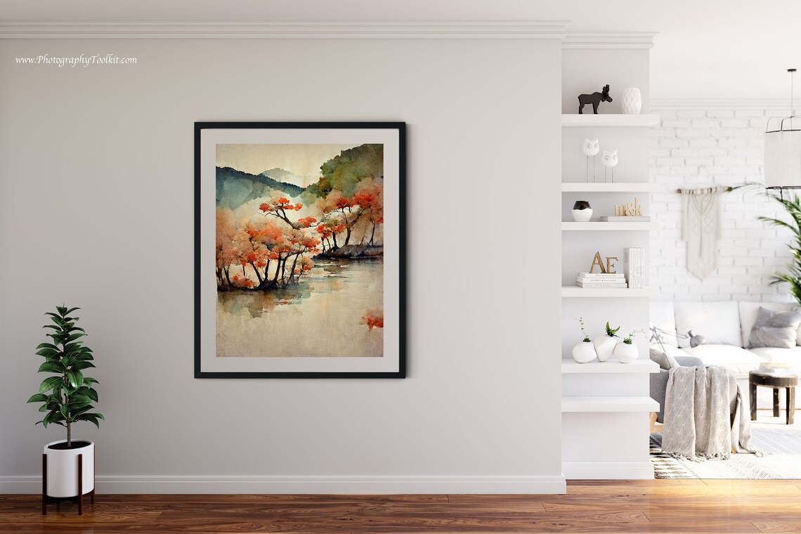 Arashiyama Kyoto Travel Poster, Japan Wall Art - Image 4