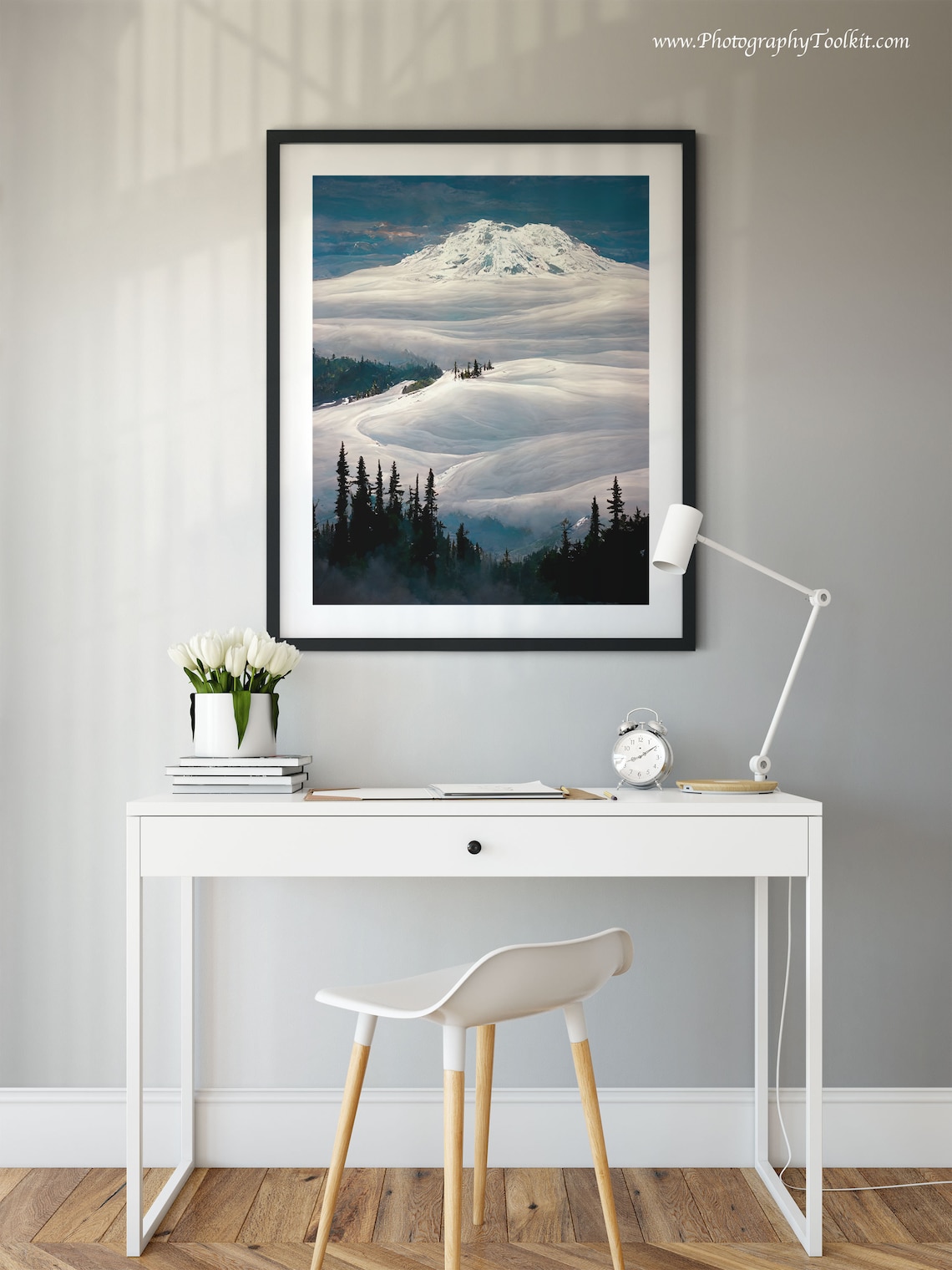 Mount Rainier National Park Art Print, Pacific Northwest - Image 2