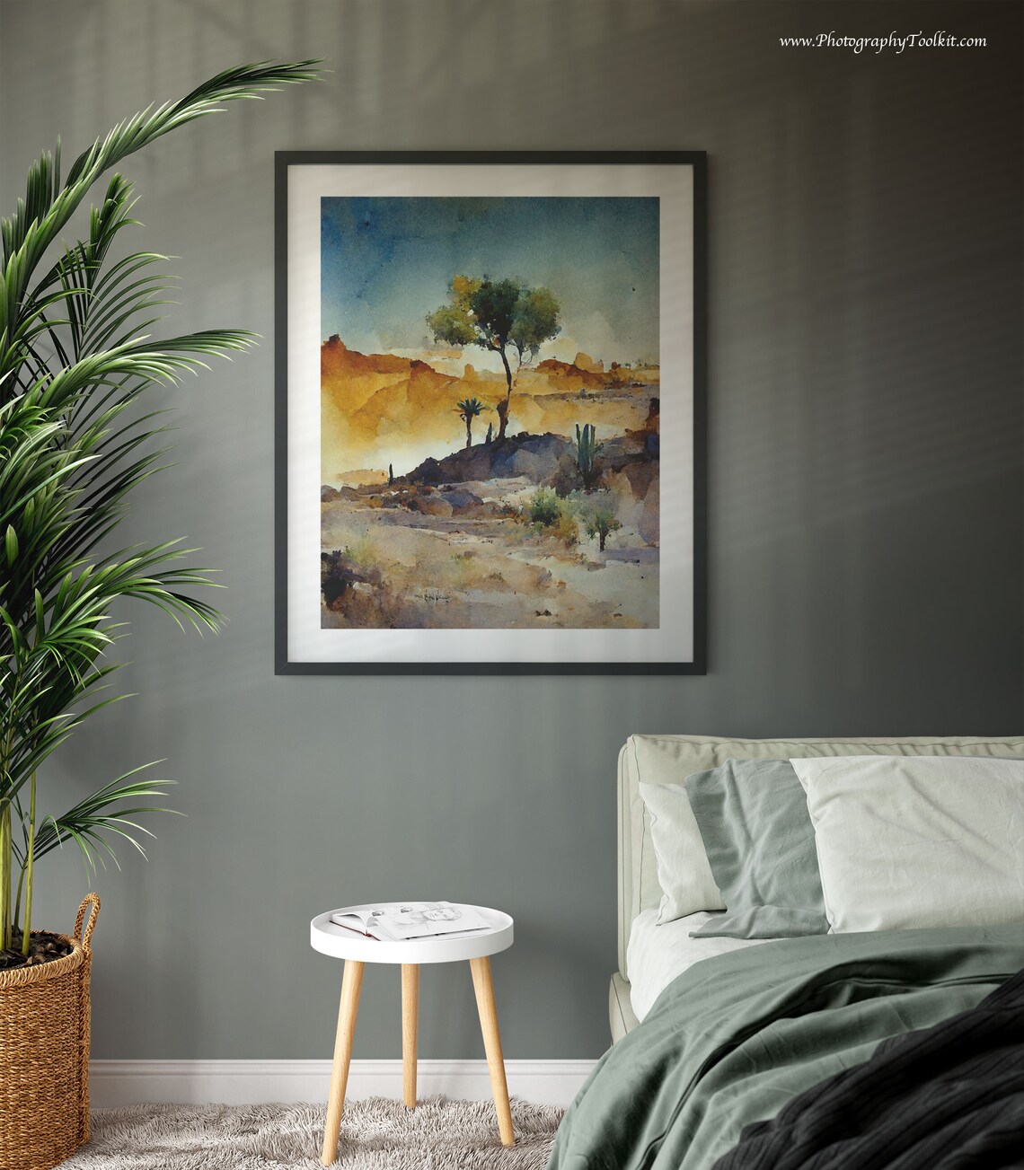 Desert Landscape Boho Western Decor Art Print - Image 3