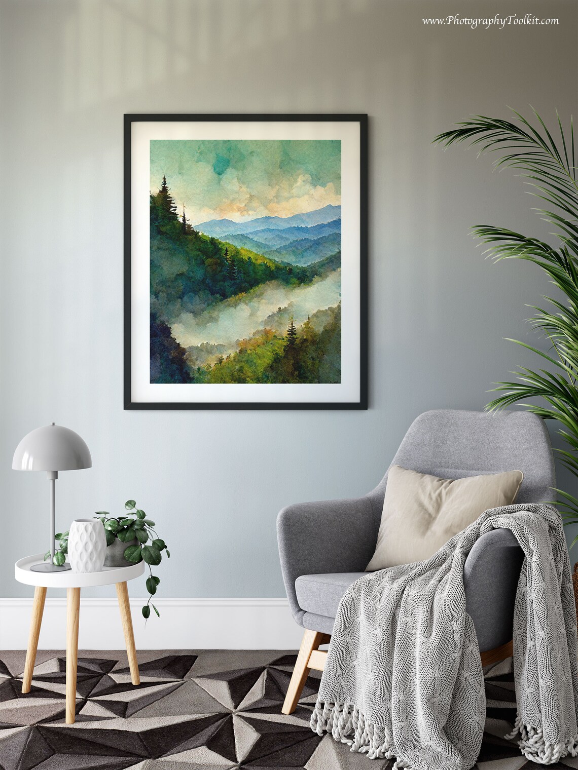 Great Smoky Mountains Poster, Nature Landscape - Image 6