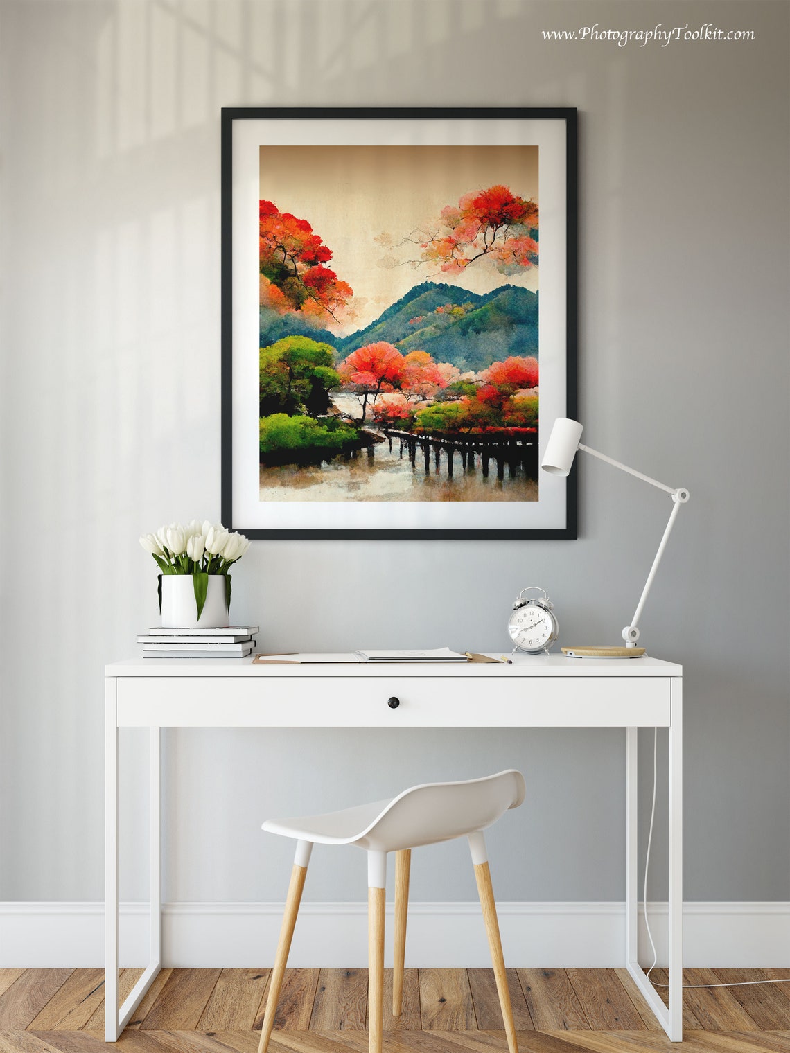 Arashiyama Print Kyoto Wall Art Kyoto Japan Print Kyoto Travel Poster Japanese Art Print Japanese Wall Art Japan Wall Art Japan Print - Image 2