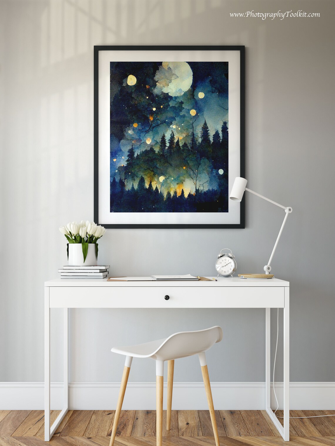 Night Sky Star Patterns Art Print, Star Chart - Image 2