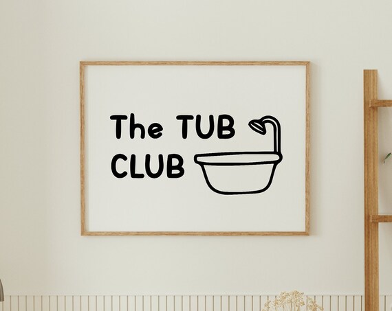 Funny Bathroom Art Art Print Boho Minimalist Prints Modern Art Bohominimalistdecor Bathroom Art Physical Poster Print Shipped To You
