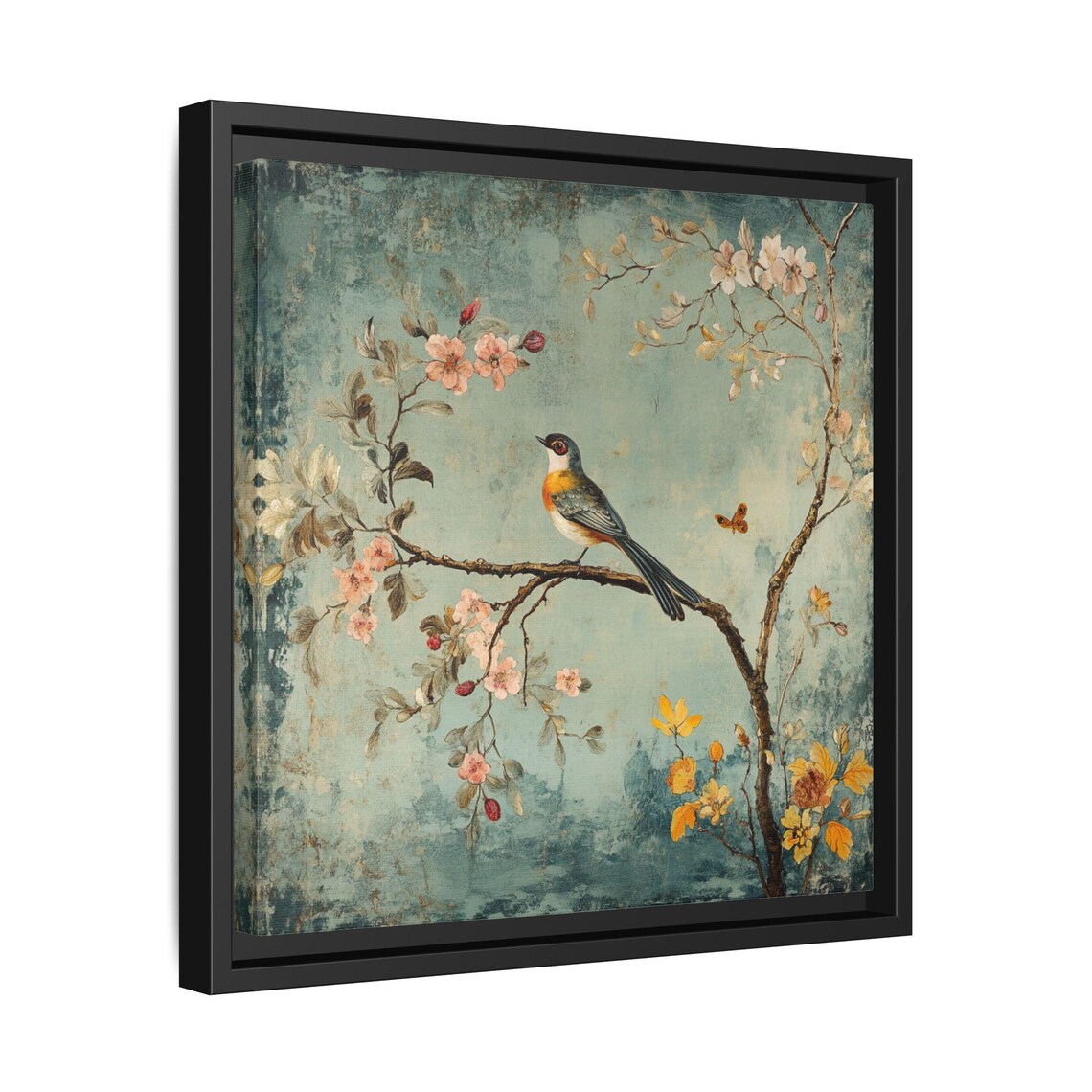 Chinoiserie Japandi Home Art, Colorful Portrait - Image 2