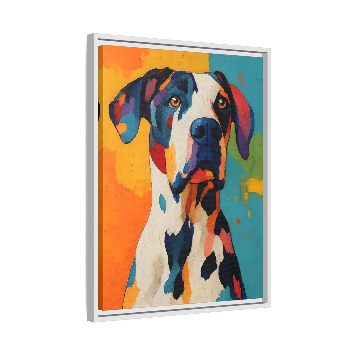 Great Dane Portrait, Modern Dog Lover Decor - Image 3