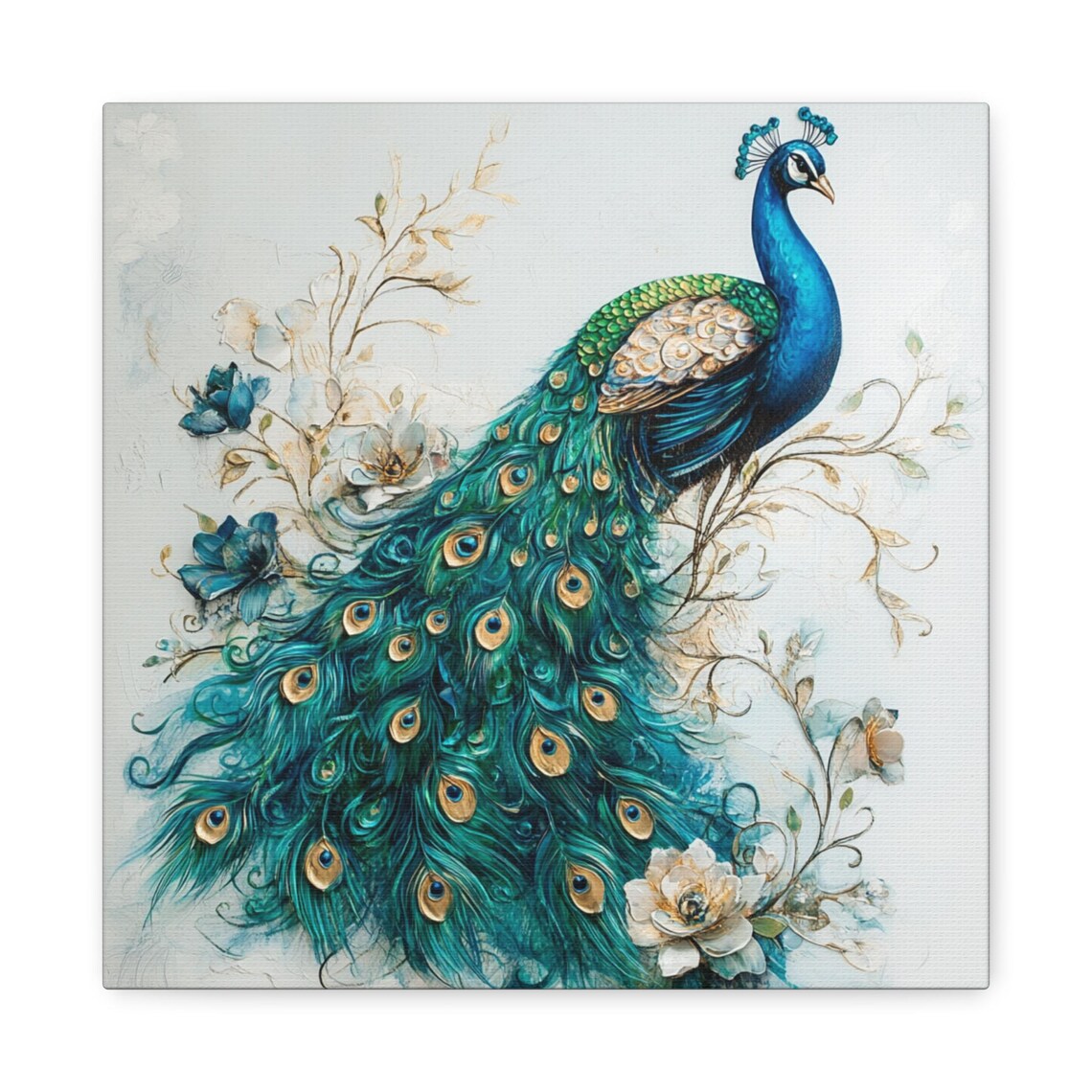 Vintage Peacock Wall Decor, Bird Lover Gift - Image 3