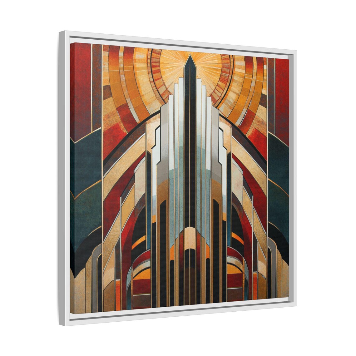 Art Deco Modern Home Decor, Elegant Gallery Piece - Image 4