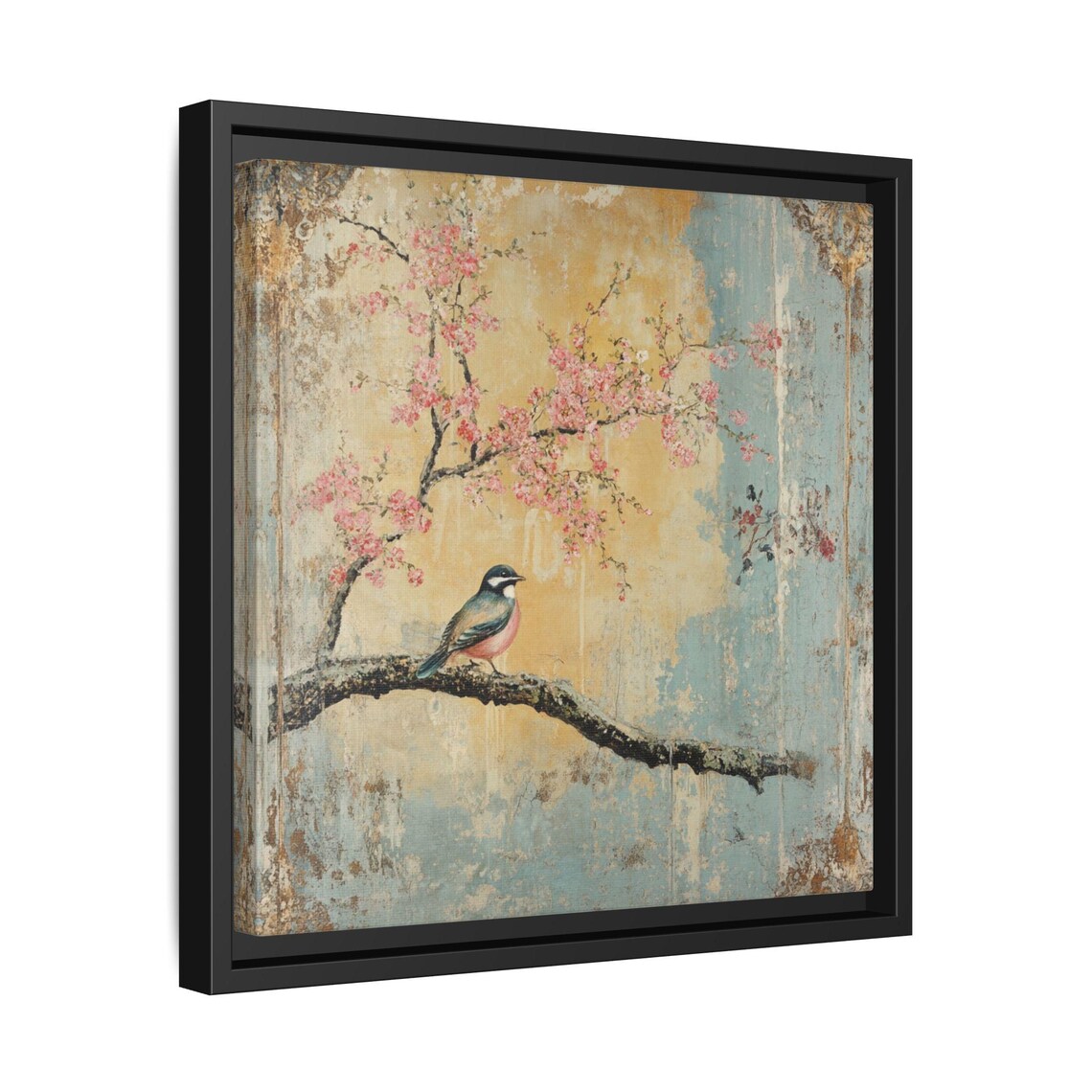 Asian Bird Art Print, Chinoiserie Japandi Decor - Image 2