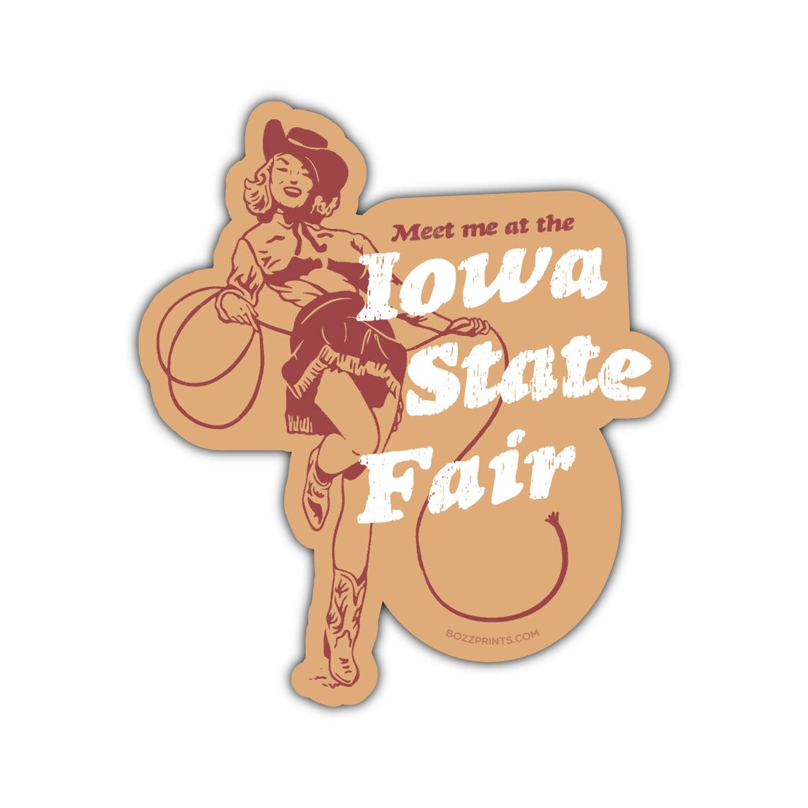Meet Me At The Iowa State Fair Travel Poster