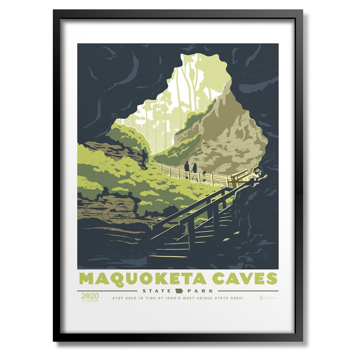 Maquoketa Caves State Park Art Print