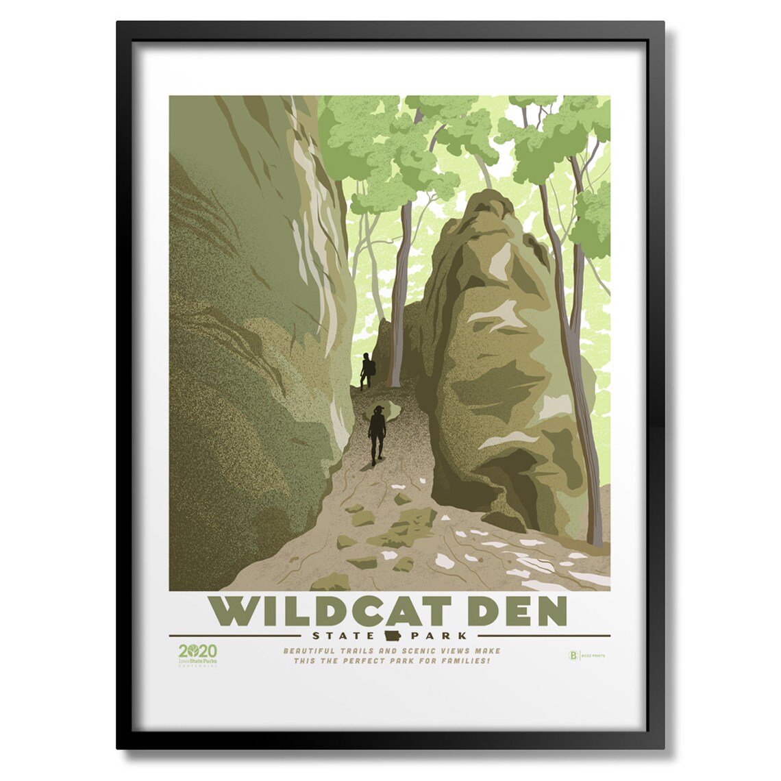 Wildcat Den State Park Art Print