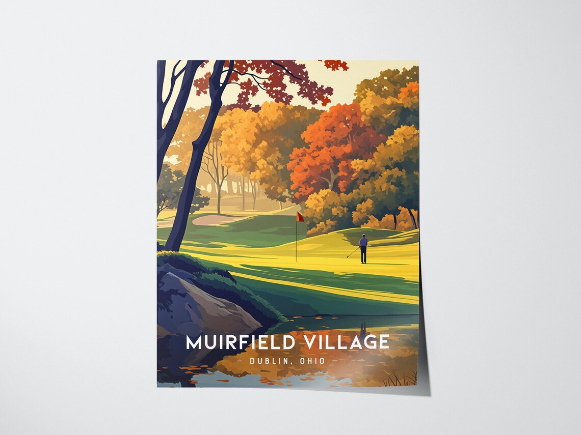 Muirfield Village Golf Course Ohio Memorial Tournament Art Print