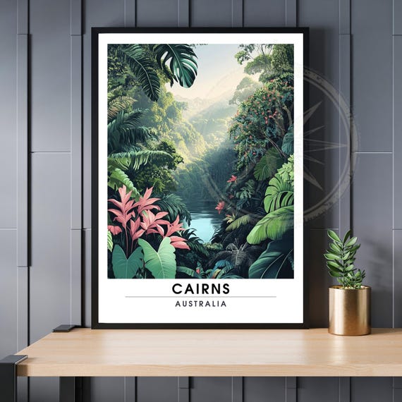 Cairns Travel Poster Australia