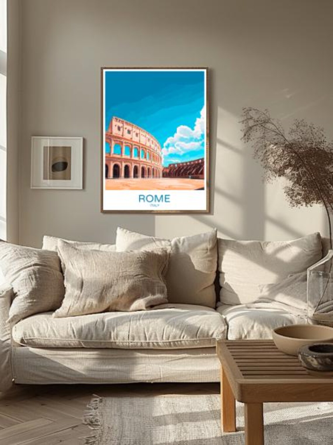 Rome Italy Colosseum Ancient Roman Arena Iconic Landmark Poster - Image 2