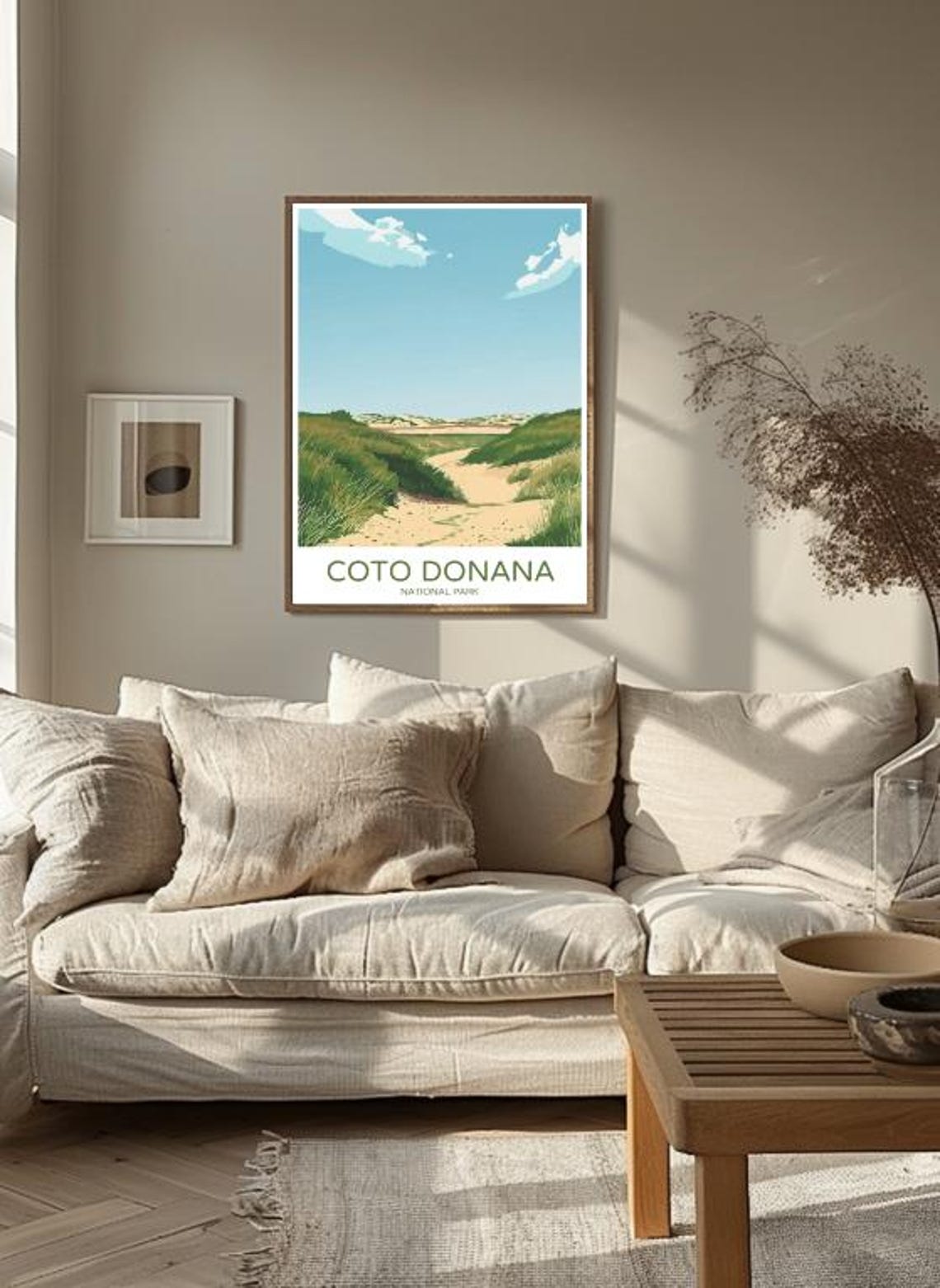 Coto Doana National Park Spain Travel Poster Scenic Wetlands Landscape Wall Art Wildlife Nature Print Andalusia Decor Travel Gift - Image 3