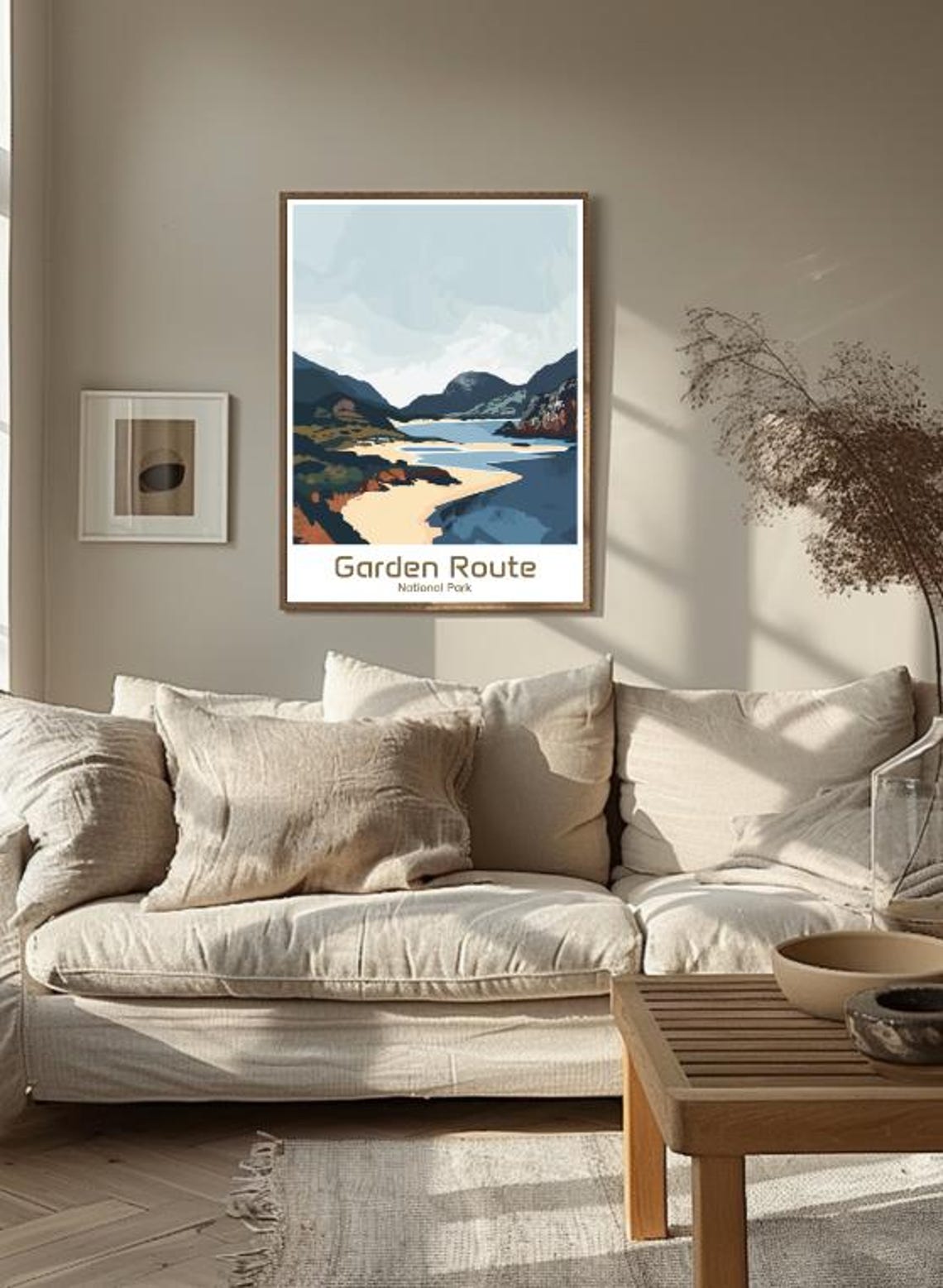 Garden Route National Park Travel Poster South African Coastal Wall Art Scenic Landscape Print Nature Decor Adventure Gift Travel Art - Image 3