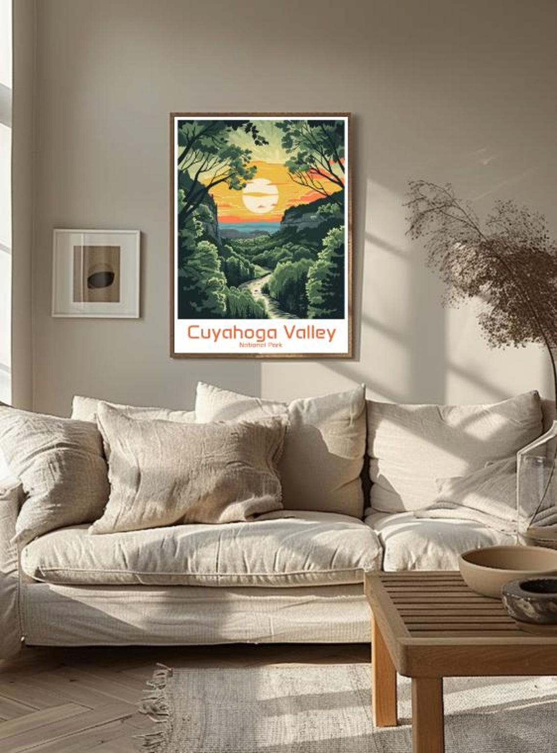 Cuyahoga Valley National Park Travel Posterohio Nature Wall Art Waterfall Landscape Print Hiking Adventure Decor Usa Travel Gift - Image 3