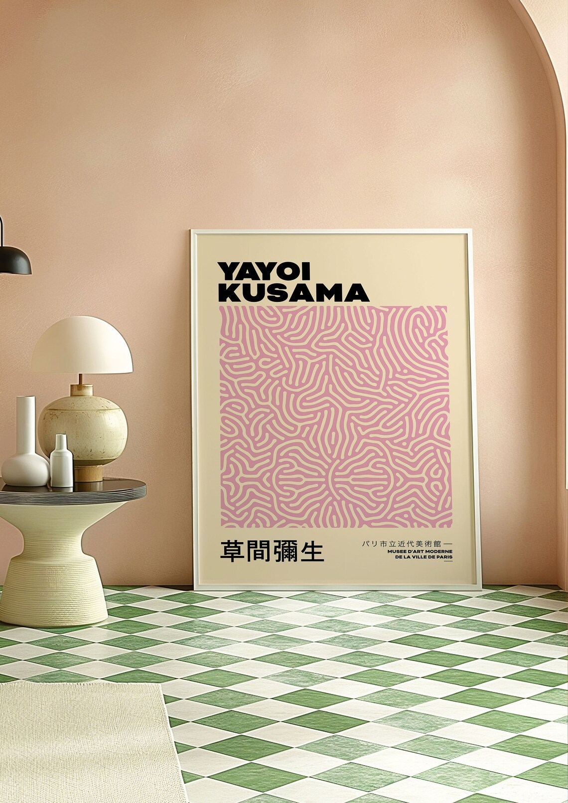 Yayoi Kusama Exhibition Poster, Japanese Art Print - Image 4