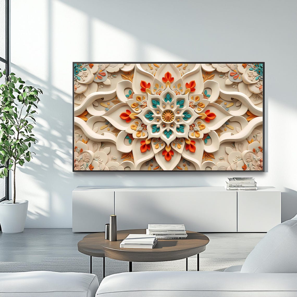 Islamic Mandala Art for Frame TV - Image 4