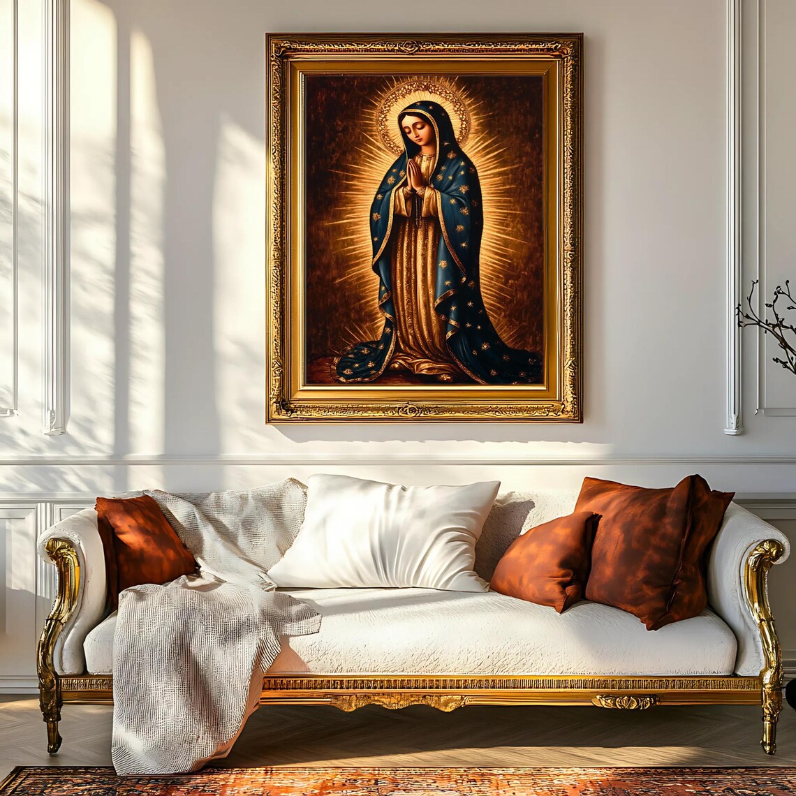 Our Lady Of Guadalupe, Vintage Catholic Decor - Image 4