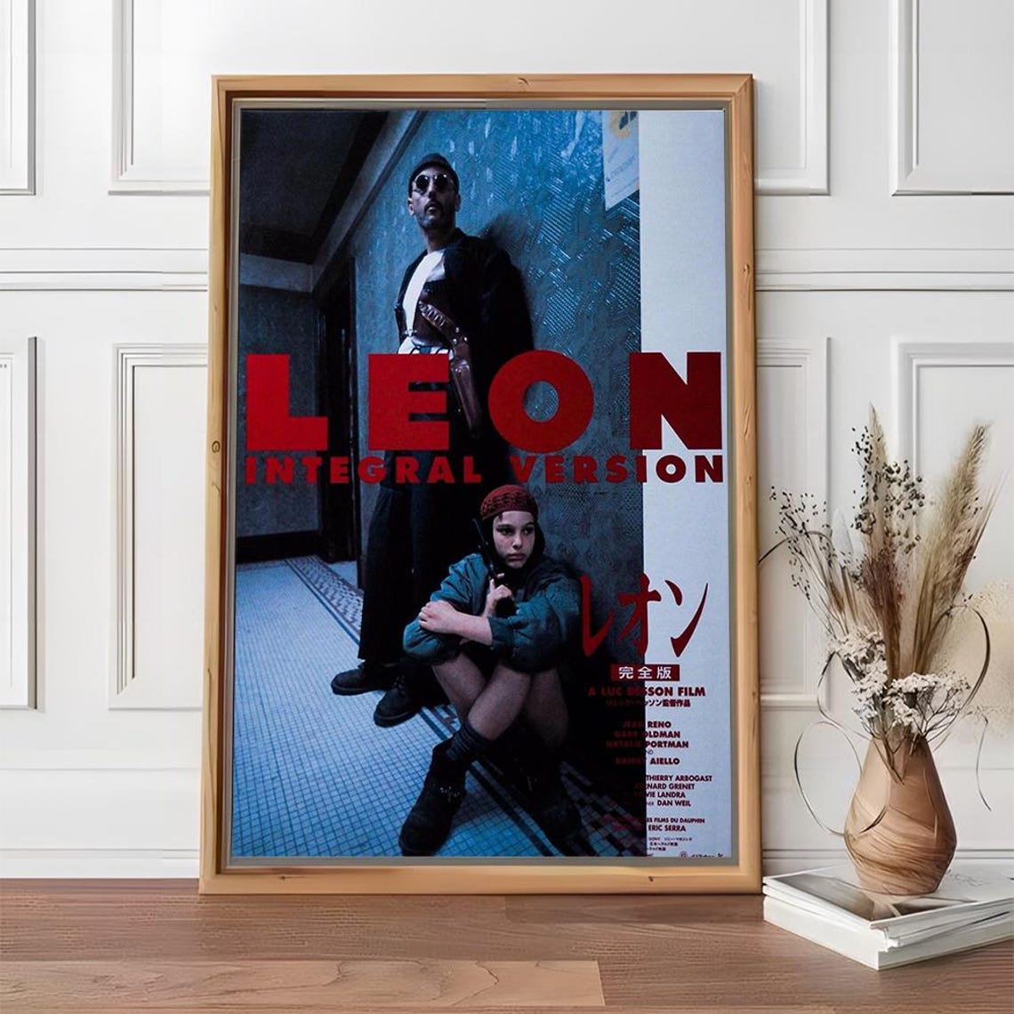 Leon The Professional Integral Version Japanese Luc Besson Film Poster - Image 2