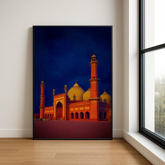 High Resolution Landmark Oil Painting