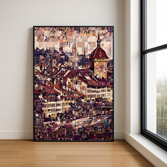 High Resolution Landmark Oil Painting
