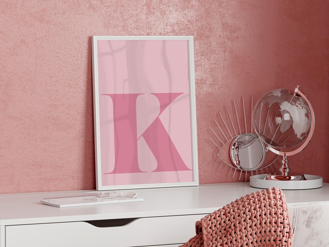 Letter K Poster, Alphabet Art For Nursery - Image 4