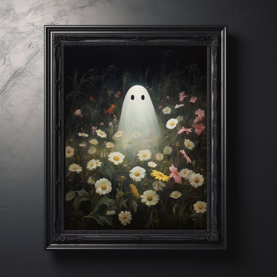 Gothic Art Print Halloween Spooky Home Office Decor College Dorm Room Mystery Wall Birthday Gift