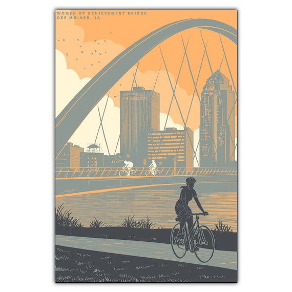 Women Of Achievement Bridge Postcard