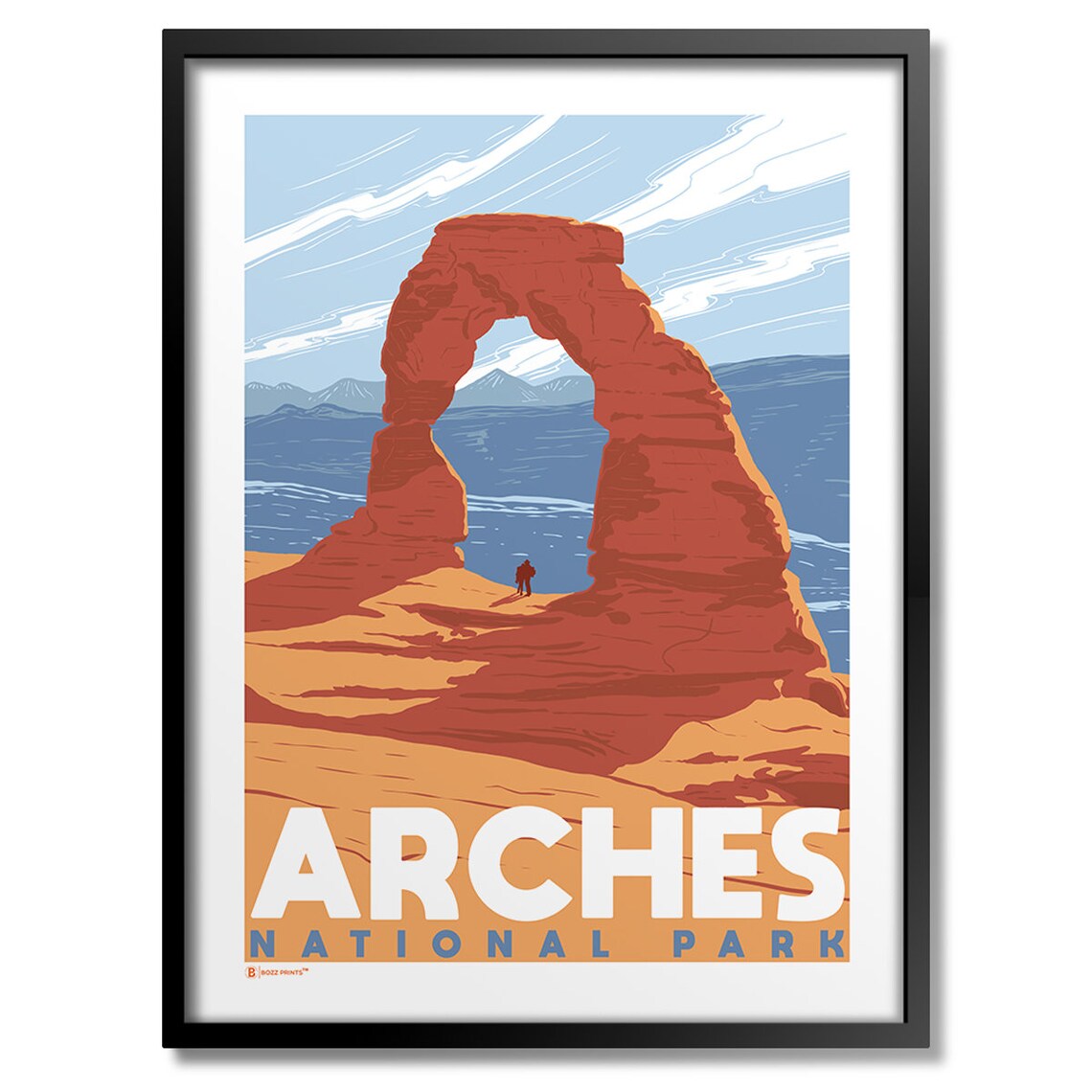 Delicate Arch National Park Print Poster