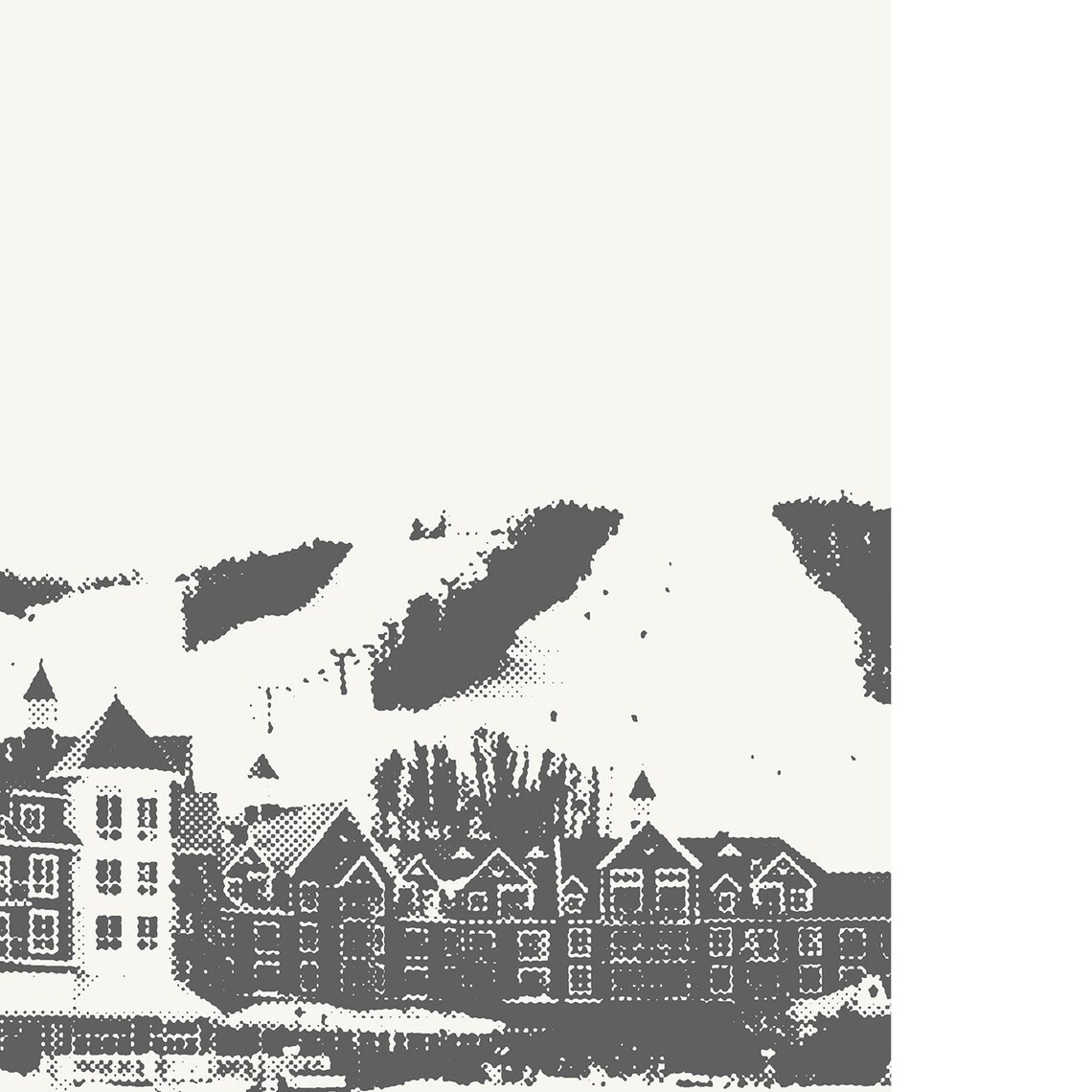 Collingwood Ontario Skyline, Minimalist Poster Print - Image 2