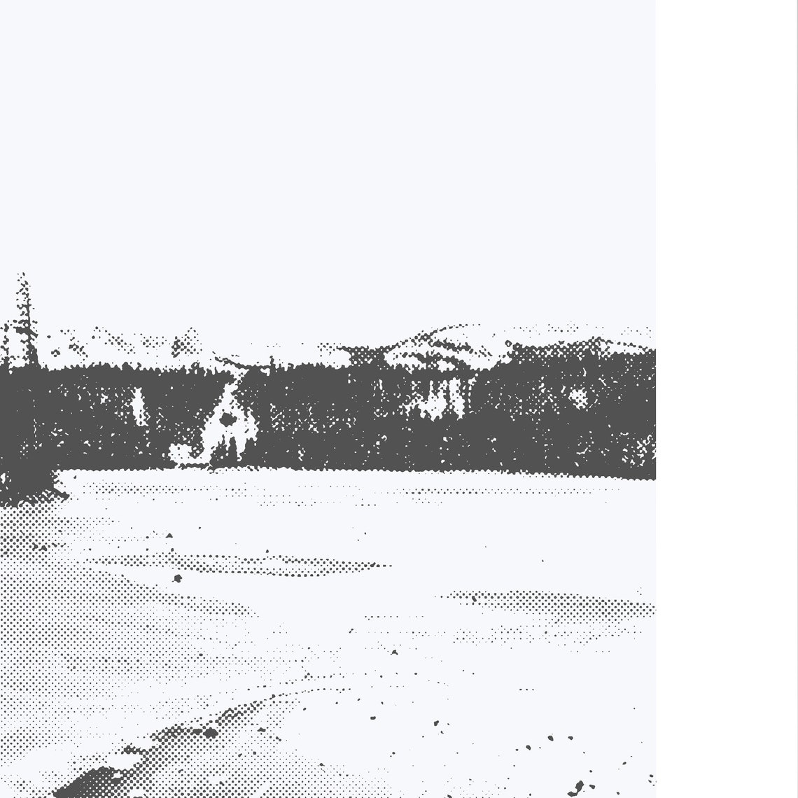 Mammoth Lakes Minimalist Travel Poster, California - Image 2