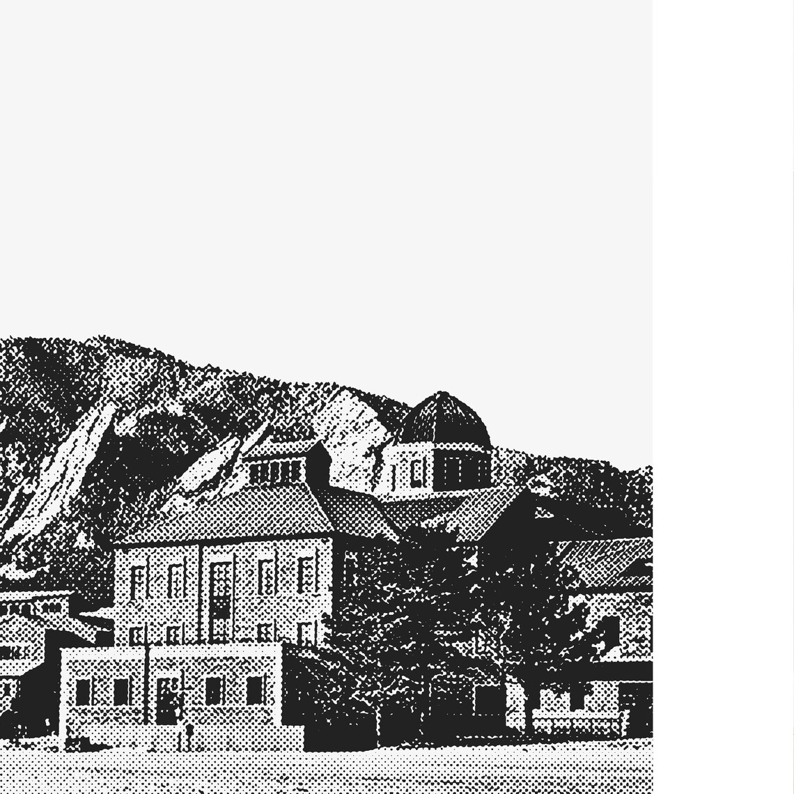 Boulder Colorado Minimalist Travel Poster, Custom Town - Image 3