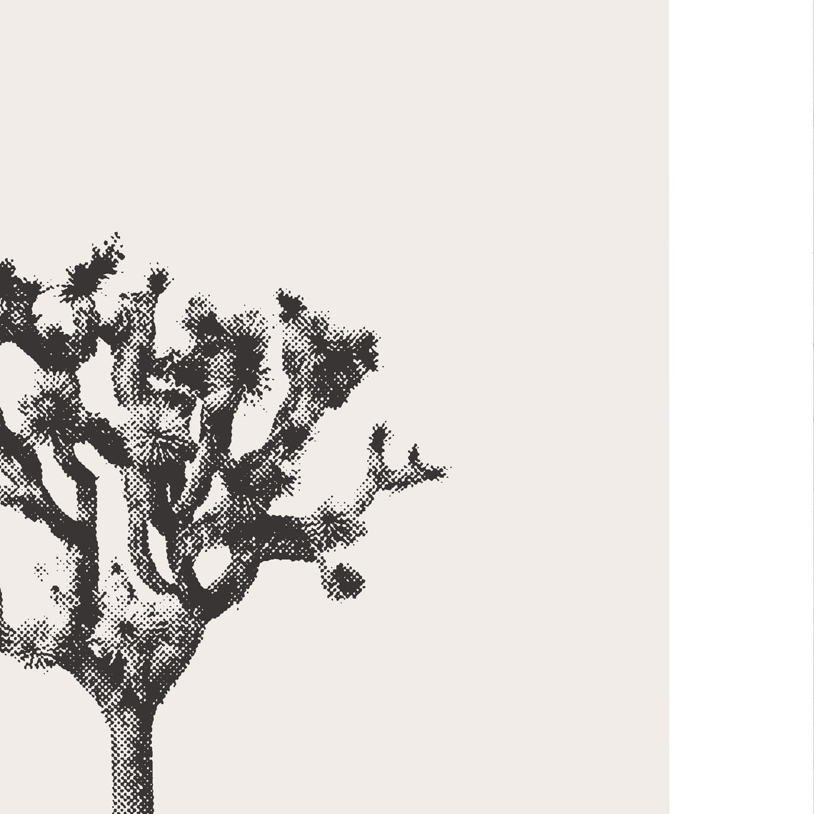 Joshua Tree National Park Travel Poster, Minimalist - Image 2
